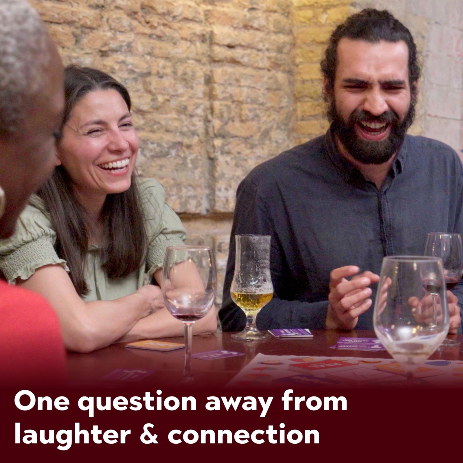 Cozy Juicy Real Game Fantastic Deck - 52 Conversation Starter Cards for...  thumbnail 6