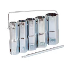 5-Piece Plumber'S Socket Set with Bar Handle