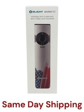 Olight Arkfeld Pro 3R 1300Lm Flashlight UV Light  Green Laser, Stars  Stripes