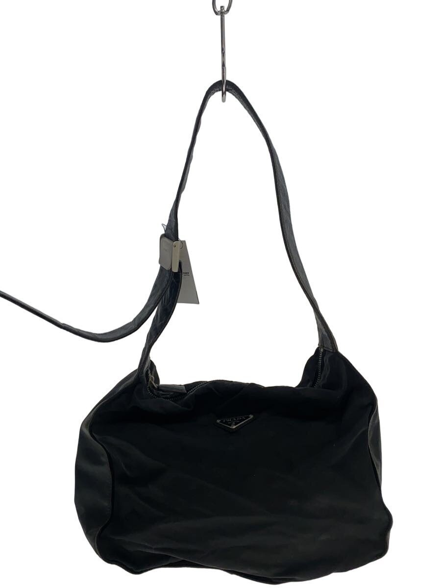 PRADA Handbag Nylon BLK Solid - image 1