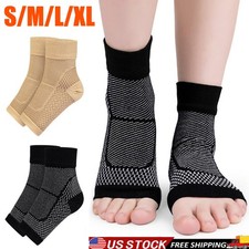 S-XL Compression Socks for Plantar Fasciitis, Ankle Achilles Tendonitis Relief