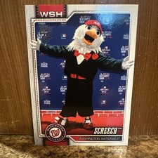 2026 Topps Series 1 Celebration Mascots Screech #M-13 Washington Nationals