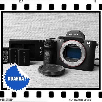 SONY ALPHA 7II - MIRRORLESS FULL FRAME 24MPX MIT WENIGER ALS 2.000 AUSLÖSUNGEN
