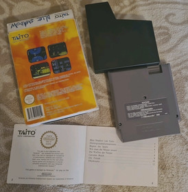 Blue Shadow NES Supergame aus 1991 Vollst&auml;ndig im Sammlerzustand (Seltenheit)