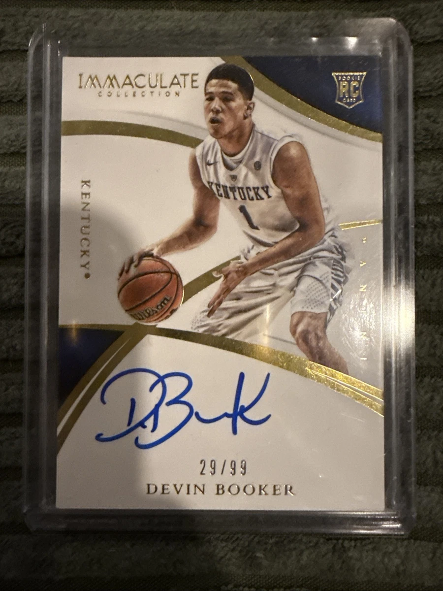 Devin Booker Basketball Original Autographed Sports Trading Cards