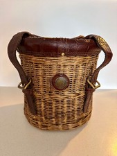 Stiles Brothers Safari Basket For Bauer Intl C1992 British Colonial Style