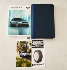2024 Land Rover Range Rover Velar Owner's Manual - Handbook Complete Set OEM