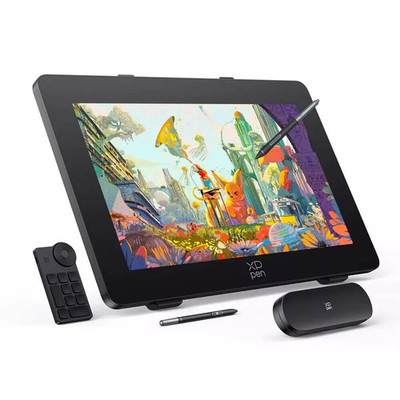 XP-Pen Artist Pro 24 Gen2 4K Graphics Tablet with Wireless Shortcut Keyboard