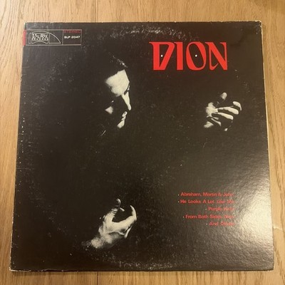 Vinyl Record LP Dion - Dion 1968 Laurie Records Stereo VG+