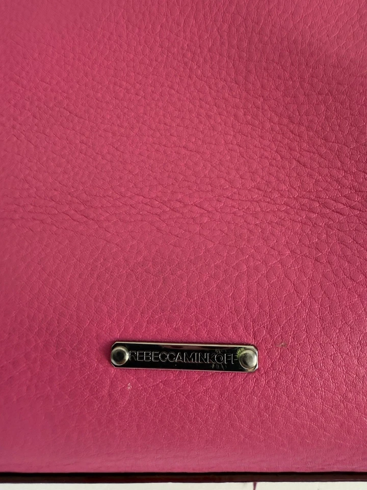 ✿ Rebecca Minkoff Pink Leather Tote Bag - Image 3 of 4