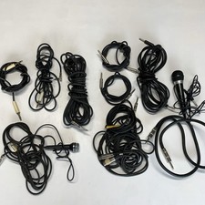 Guitar Cable Lot Multiple Sizes, AWD, Low Noise Balance Cable, Etc Made In USA.
