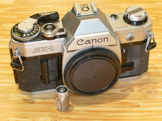 Canon AE1 Gehäuse Nr ...558 vom Fachhändler