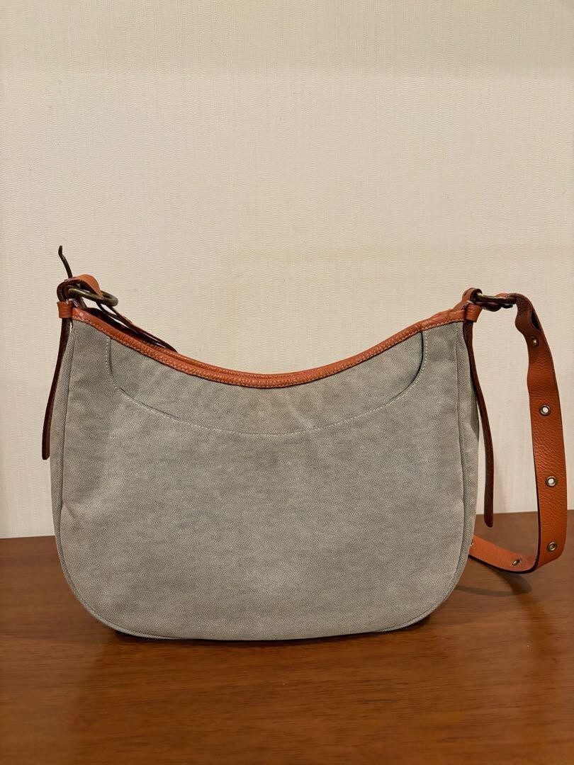ショルダーバッグ burberry BLUE LABEL canvas shoulder bag BURBERRY BLUE LABEL Shoulder Bag Canvas Leather Horse Logo fashion