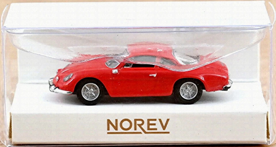 Renault Alpine A 110 Coupé 1961-77 Rouge 1:87 Norev - Photo 3/3