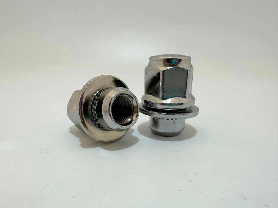 Tuercas de arandela de fábrica OEM de 20 piezas para rueda de asiento Mag Toyota Lexus Scion 12x1,5 Foto 3 de 4