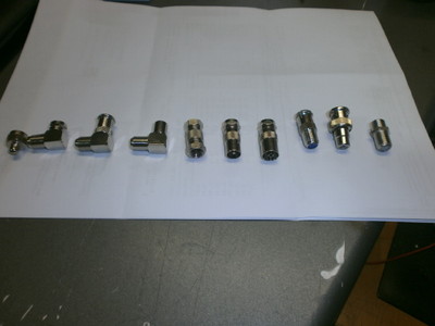 Chess F Adapter F Verbinder F Quick  Winkel  Stecker Kupplung F-Stecker SAT  TV