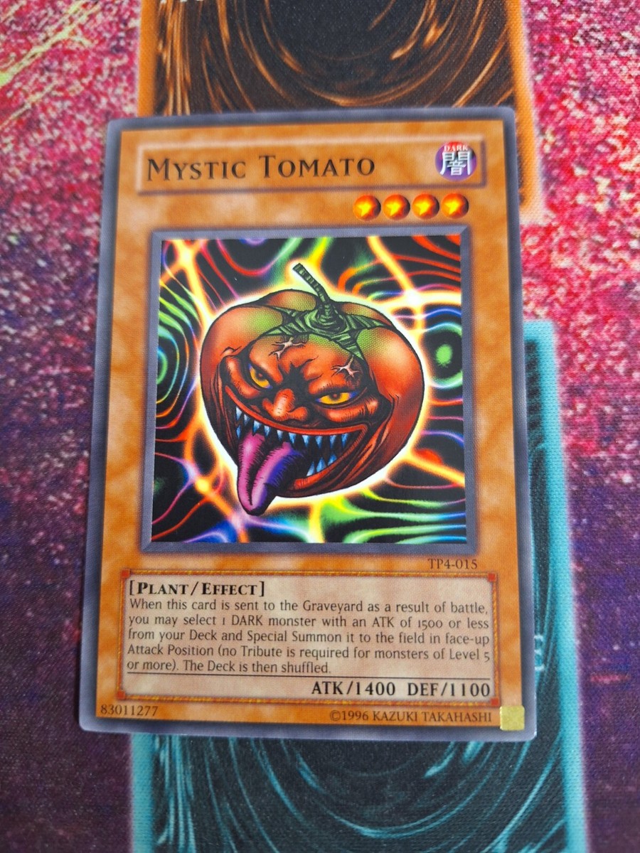 Yu-Gi-Oh! Mystic Tomato TP4-015 Common Unlimited Near Mint | eBay