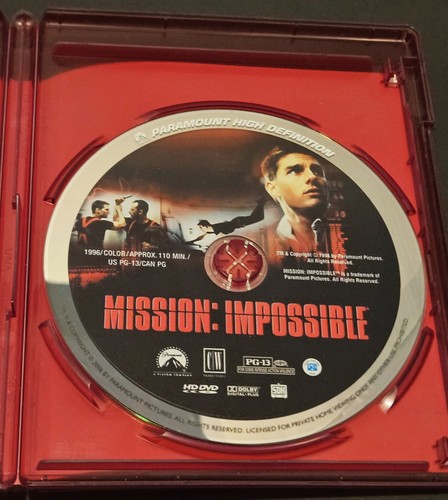 Mission: Impossible (HD-DVD, 2007, Special Collectors Edition - HD DVD... - Picture 3 of 4