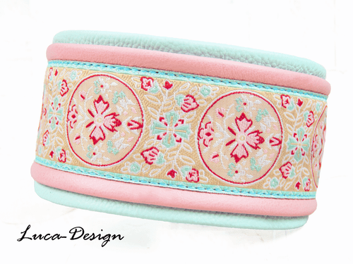 Windhundhalsband Hundehalsband Greyhound collar Galgo Barsoi Whippet Lurcher mah - Picture 1 of 6