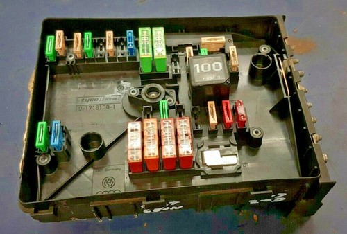 2007 SEAT LEON 2.0 TDI DIESEL 140BHP MANUELL ECU BSI SICHERUNG SAM RELAIS BOX ECM