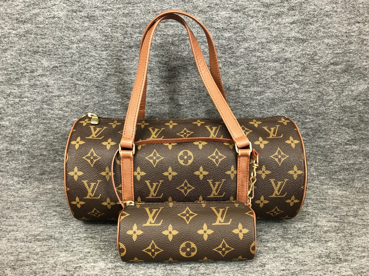 Louis Vuitton Papillon 30 Handbag M51365 Monogram Canvas Brown in