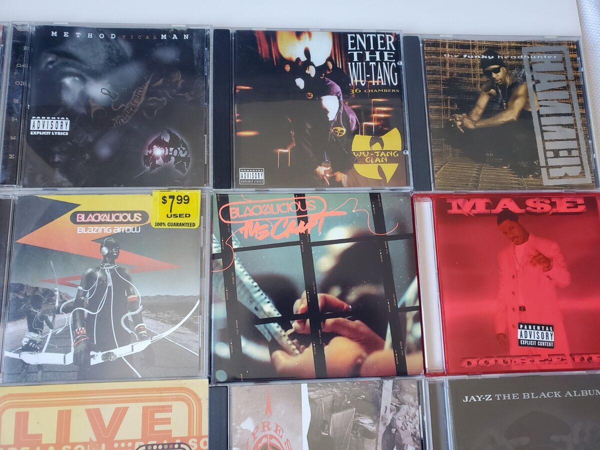 Lot of 25 Hip Hop Rap CDs: NWA, Wu-Tang Clan, NAS, Public Lot of 25 Hip Hop Rap CDs: NWA, Wu-Tang Clan, NAS, Public