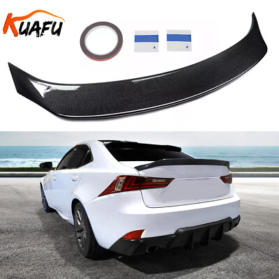 #ad For 2014 20 Lexus IS200t IS250 IS350 AR Style Rear Trunk Spoiler Carbon Color $70.49