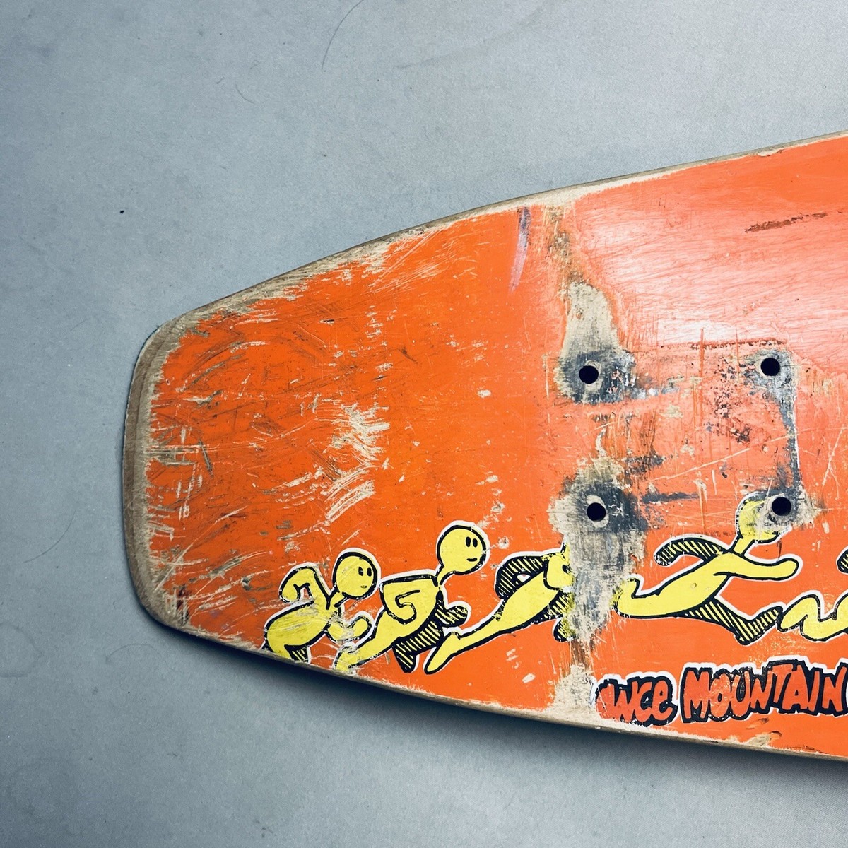 Vintage 90s Lance Mountain The Firm Skateboard Doughboy Shaped