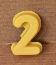 Sesame Street Cookie Monster On The Go Numbers  Replacement Part 2 Only