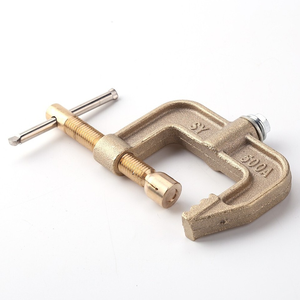 Premium Copper Ground Clamp 500A for Argon Arc and Gas Shielded Welding