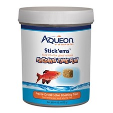 Aqueon Stick'ems Freeze-Dried Color Boosting Treat 0.4 oz