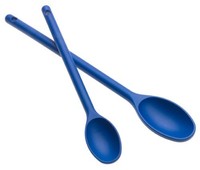 Miu France Set Of 2 Blue Nylon Mixing Spoons, 12-inch And 15-inch, New, Free Shi on sale Miu France Set Of 2 Blue Nylon Mixing Spoons, 12-inch And 15-inch, New, Free Shi on sale