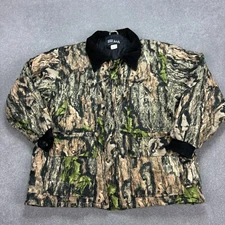 RealTree Jacket Adult Large Brown Workwear Camo Corduroy Insulated Hunting Mens*