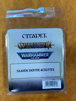 Warhammer The Old World - Skaven Skyre Acolytes / Poison Wind Globadier - Metal