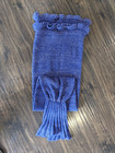 Kid Purple Mermaid Tail Blanket Throw Youth Girl — photo 1