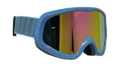 Winter Snow Goggles - Unisex for Skiing, Climbing, Snowboarding (Blue/Red)