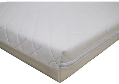 MOTHER LAND NEW BABY COT BED TODDLER MATTRESS QUILTED WATERPROOF 80 x 40 x 5 CM