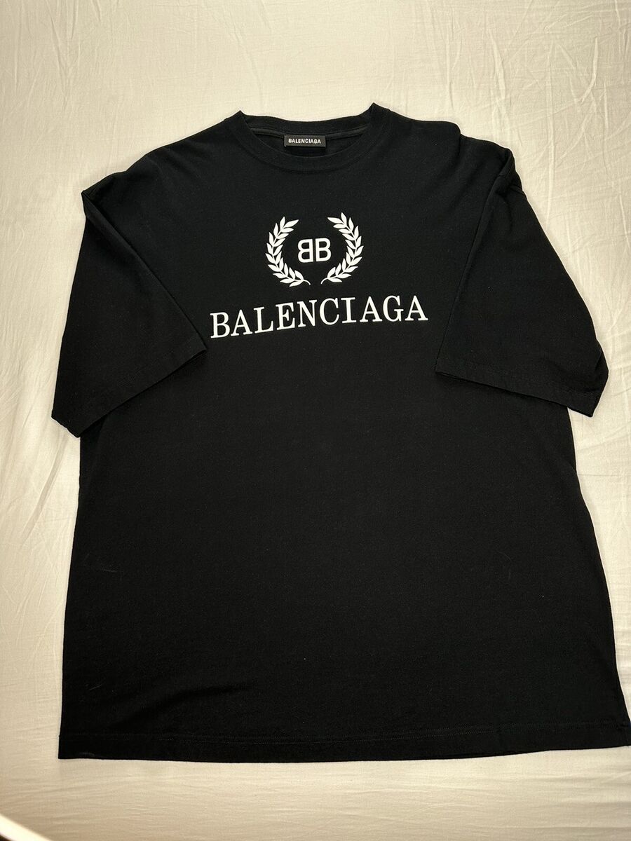 Balenciaga Logo Print T-shirt Size XS Oversized | eBay Balenciaga Logo Print T-shirt Size XS Oversized | eBay