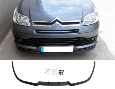 Passend für Citroen C4 L Front Spoiler Lippe Frontlippe Frontansatz + Anbaumater - Bild 1 von 4