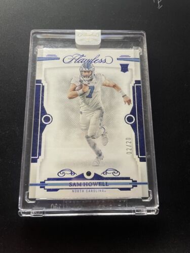 Sam Howell Rookie 2022 Flawless Sapphire Gem Blue SP /20  - Picture 1 of 2