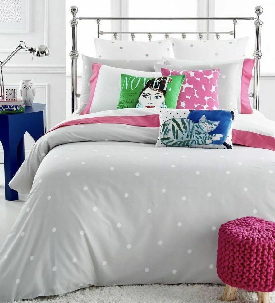 kate spade confetti dot comforter set
