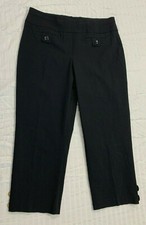 STYLE CO STRETCH WOMENS PULL ON CAPRIS PANTS SIZE M
