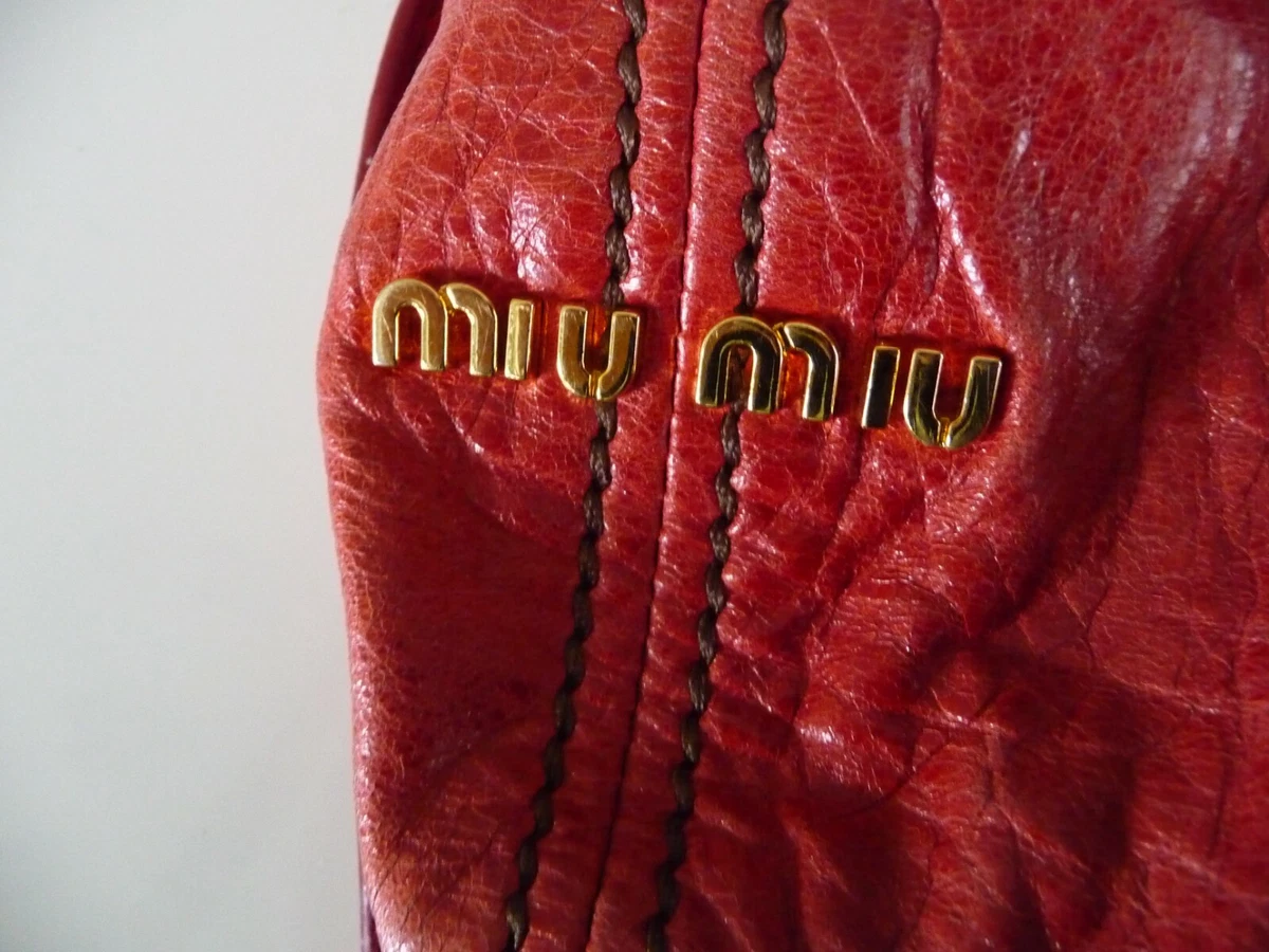 miu miu red bag