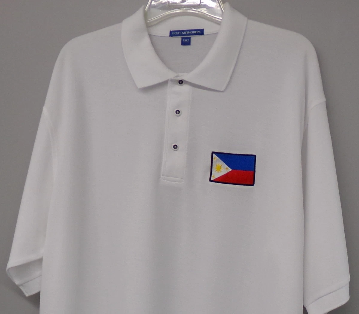 Flag polo clearance shirt