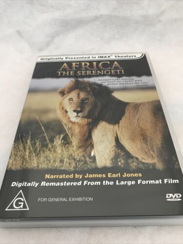 Africa: The Serengeti IMAX (DVD, 1994) Short Documentary Film - James Earl Jones - Picture 1 of 3