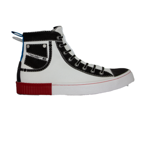 Diesel S-diesel maginee Mid Tenis de Moda de Hombre Negro/Multicolor Talla  8 | eBay