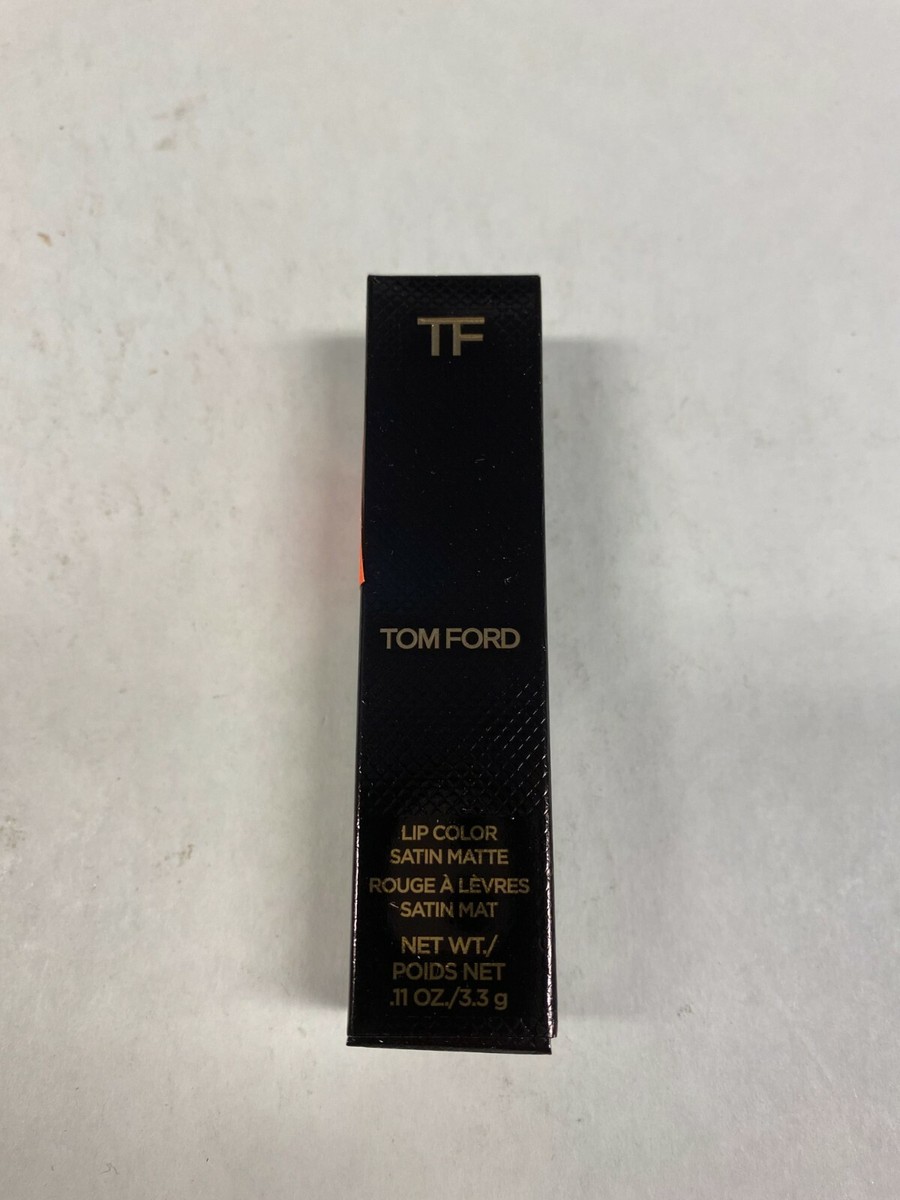 TOM FORD Lip Color Satin Matte Nr.13 L'ENFER – Hochpigmentierter Lippenstift, 3,3 G, Mit Pflegeölen