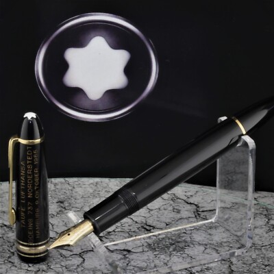 Orig. Montblanc 146 - Lufthansa Boing 737 Werner Utter Meisterstück Fountain Pen