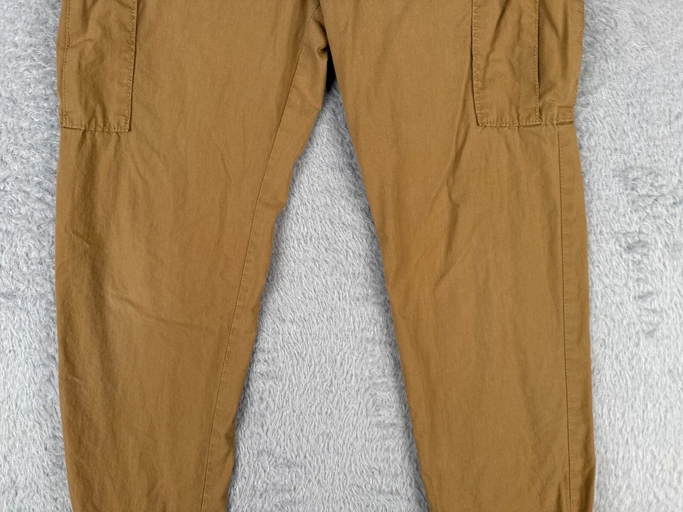 Pantalones Oshkosh B'gosh Niños 14 Beige Caqui Carga Jogger Pullon 100% Algodón 28x25 Foto 3 de 4