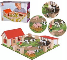 ZABAWKOWA FARMA* Drewniana dla dzieci zabawki
